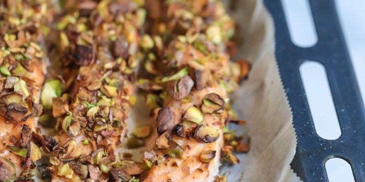 Crusted salmon Crusted salmon