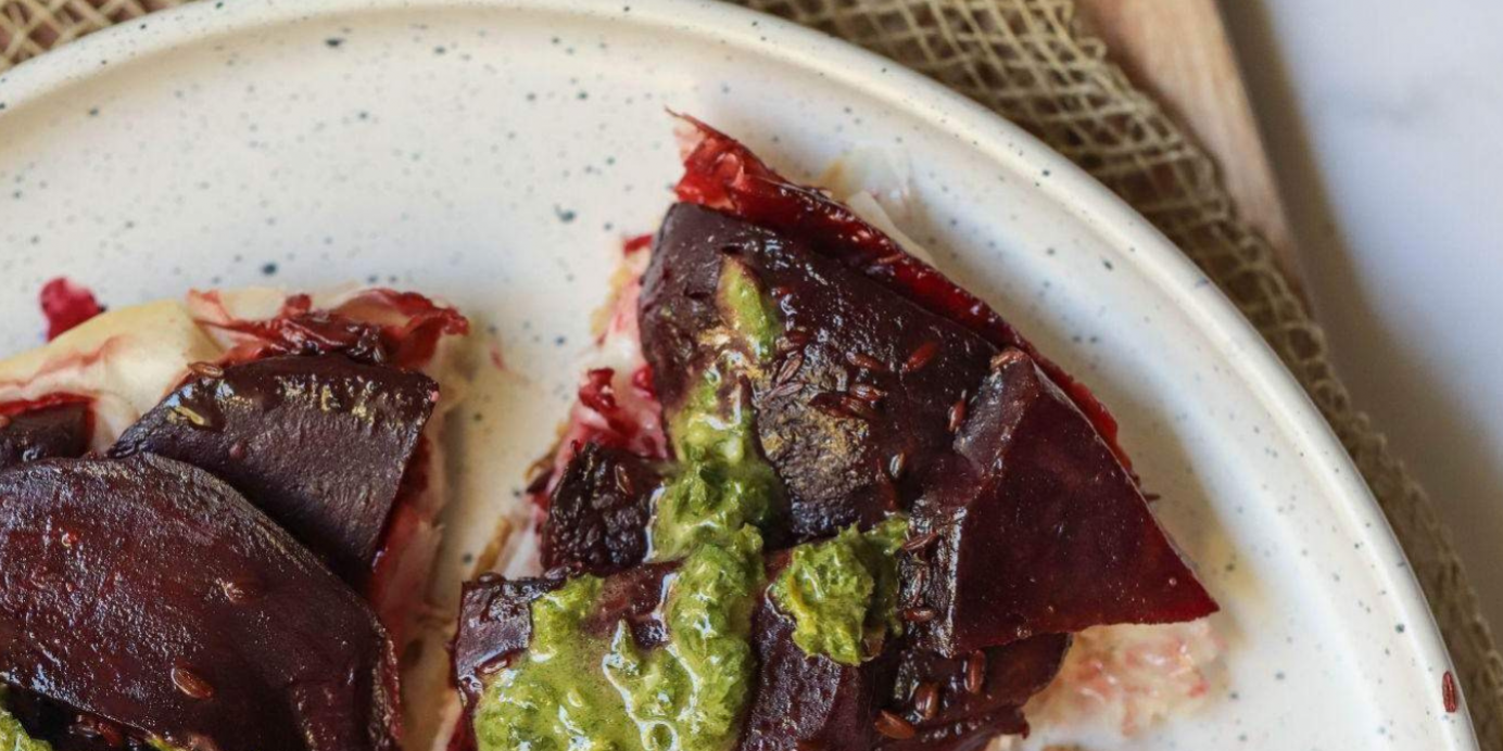 Beetroot tart
