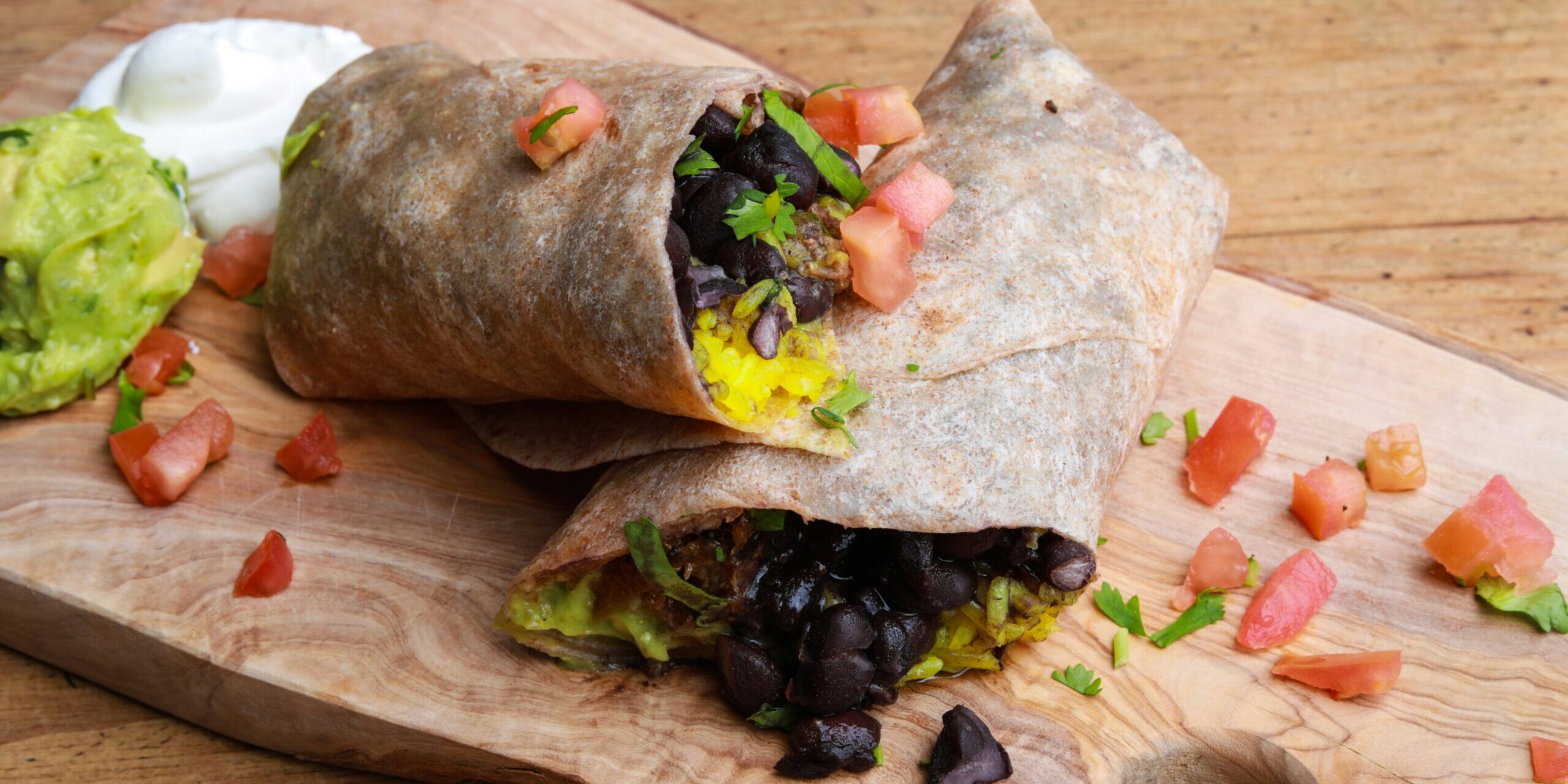 Black bean wrap